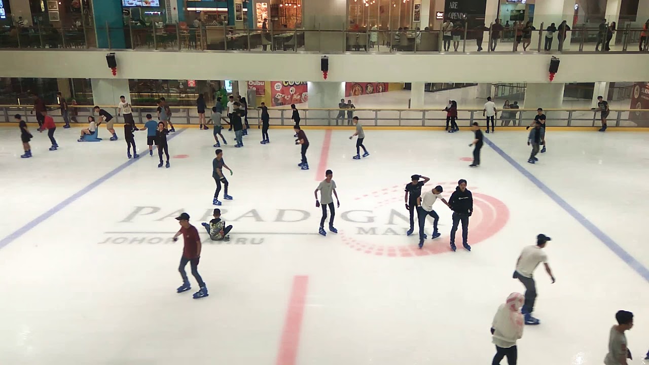 Ice Skating Paradigm Mall JB Harga Tiket Masuk, Waktu Operasi