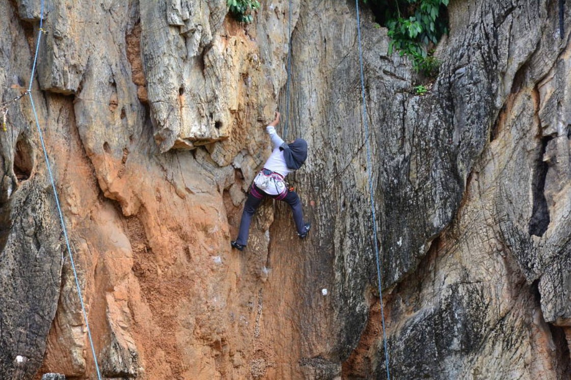 Mendaki-Batu-@-Tali-Atas-Top-Rope Mendaki Batu @ Tali Atas Top Rope
